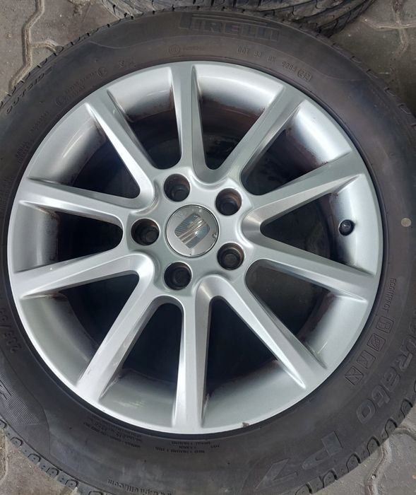 Jantes Seat R16 Com Pneus 205/55 Furação 5X112