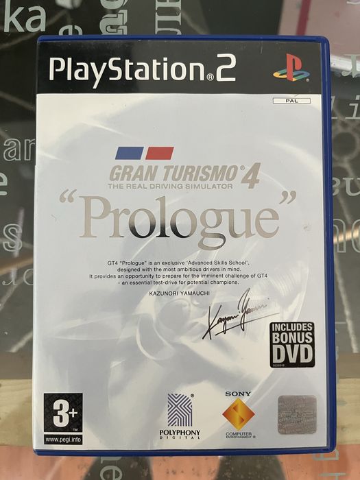 PS2 Gran Turismo 4 Prologue Edicao Portuguesa