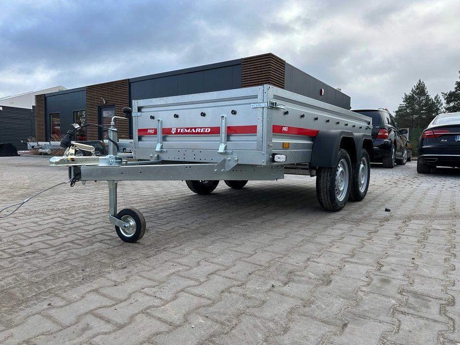 Przyczepka lekka 750 kg TEMARED PRO 2612/2 264x126 cm 2 osie