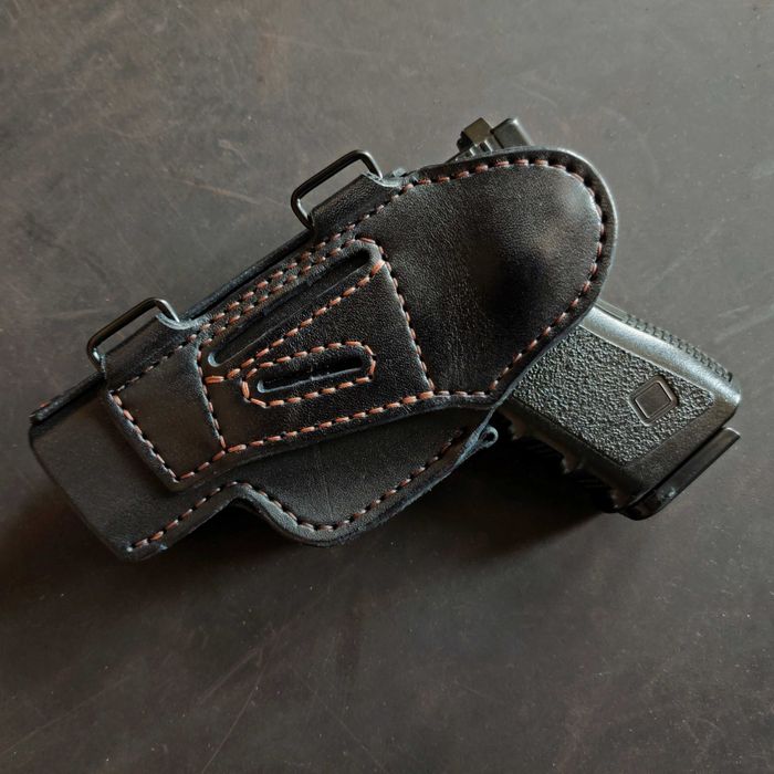 Шкіряна кобура для Glock 19, оперативна кобура для Glock, кобура Глок