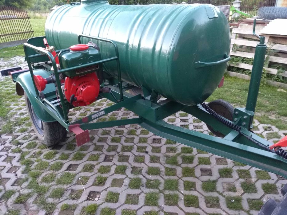 Motopompa strażacka Ziegler-wozidło na wodę beczkowóz strażacki mauzer linia kroplująca