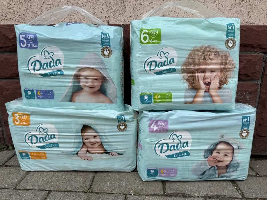 Підгузники Дада Dada soft 3,4,5,6