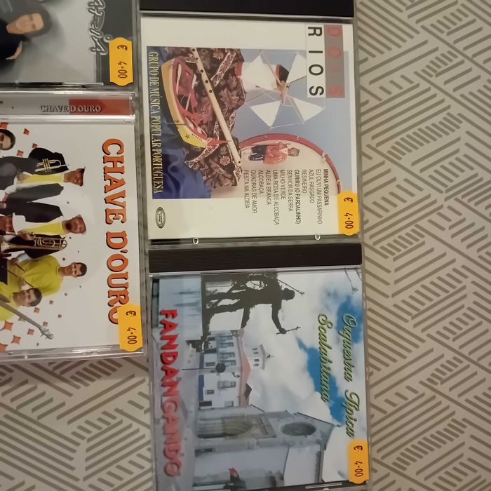 Música Portuguesa Ligeira e de Baile em Cd Baixo Preço.