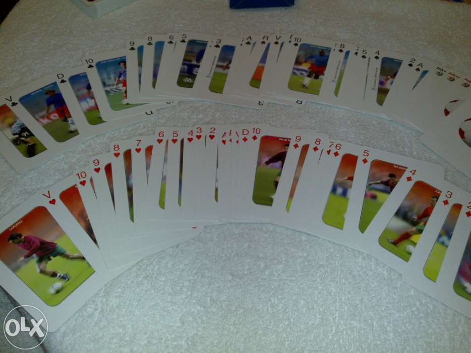 futebol craques mundial 2002 (2 baralhos de cartas) coleções completas