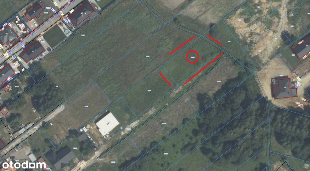 Atrakcyjna działka budowlana 1000 m² Jeżowa Wola – Radom, Potkanowska