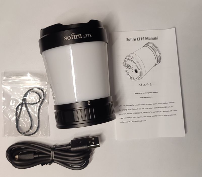 Кемпінговий ліхтар sofirn LT1S 6000k