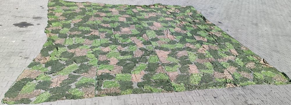 Wojskowa siatka maskująca 6x6m