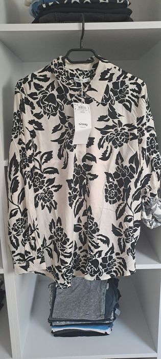Koszula w kwiaty Sinsay nowa