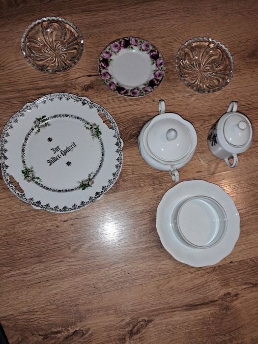 Zestaw szkła i porcelany