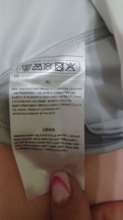 Super New Fitness krótki Top- Stanik 4F Sportowy