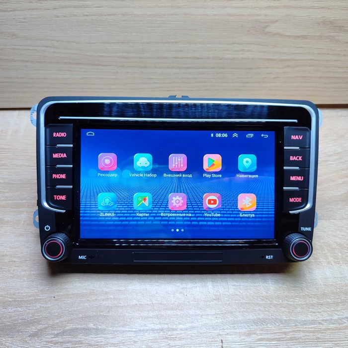 МАгнітола 4/64 VW Volkswagen Passat Golf Jetta Tiguan Touran CarPlay