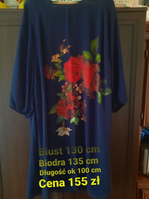 Sukienka granatowa