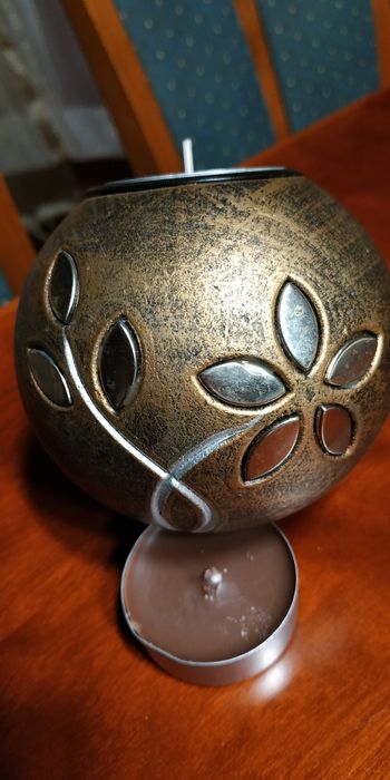 Piękny świecznik na tea light.