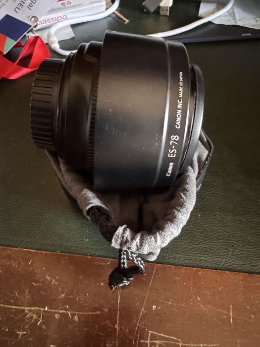Objetiva Canon EF 50mm f1.2 L