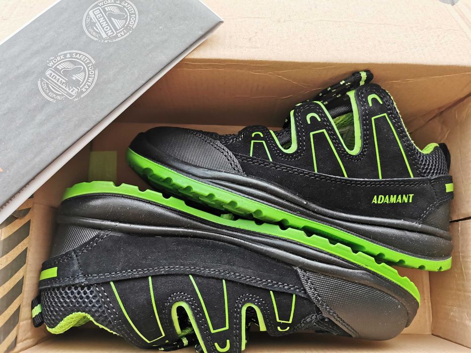 Sportowe Sandały Robocze Alegro Adamant S1P C61030V65 Buty Rozmiar 37