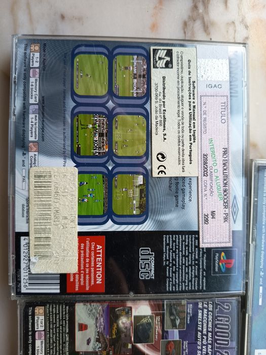 PS1 jogos: Need for Speed II , Tomb Raider II, PES, Shrek, Hugo 2 - PlayStation1