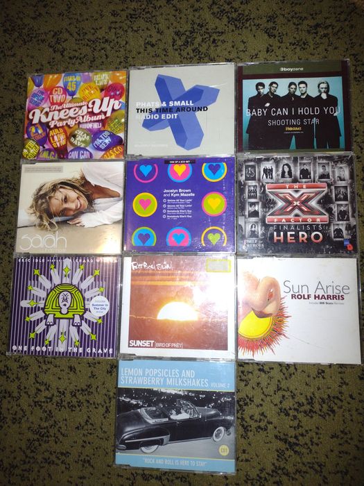 Płyty kompaktowe audio CD, Single, MP3