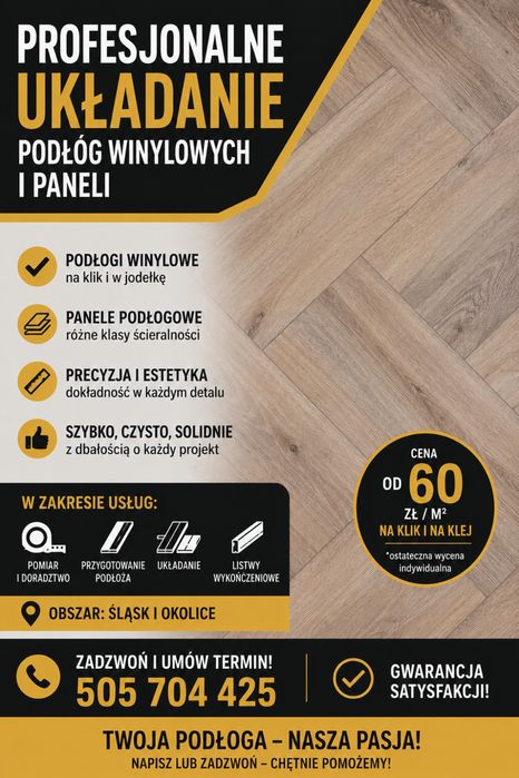 Podłogi winylowe i panele