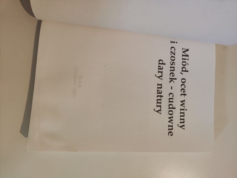 Miód, ocet winny i czosnek Cudowne dary natury - lek. med Beata Kokieć