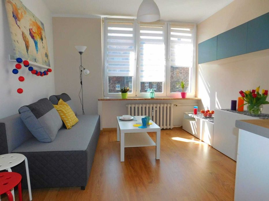 Poniatowskiego przy AWF, umeblowana, CO miejskie, parkowanie w cenie!!