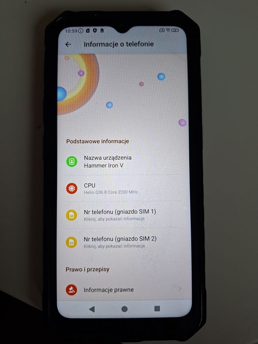Myphone Hammer Iron V 64/6 GB na gwarancji