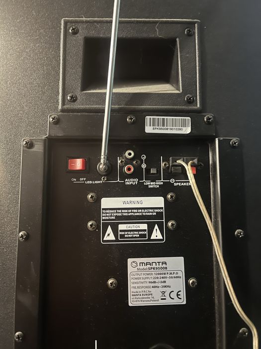 Głośnik Manta SPK95008 Seraphin