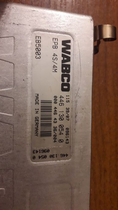 Sterownik WABCO MB Actros MPL EPB 4S/4M 4461300540