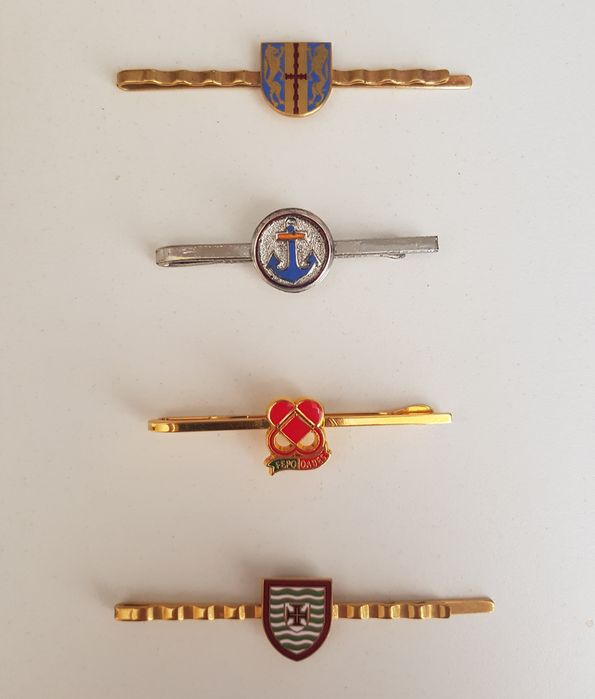 Guitárra Paraquedistas Comboios Emblemas e Alfinetes gravata