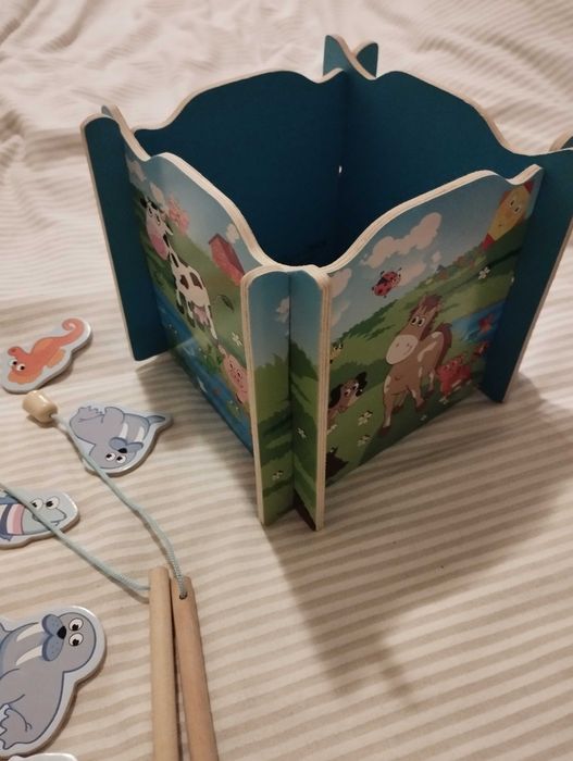 Jogo infantil de pesca