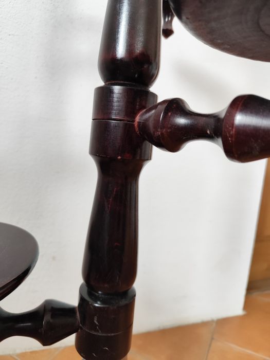 Kwietnik drewniany wenge