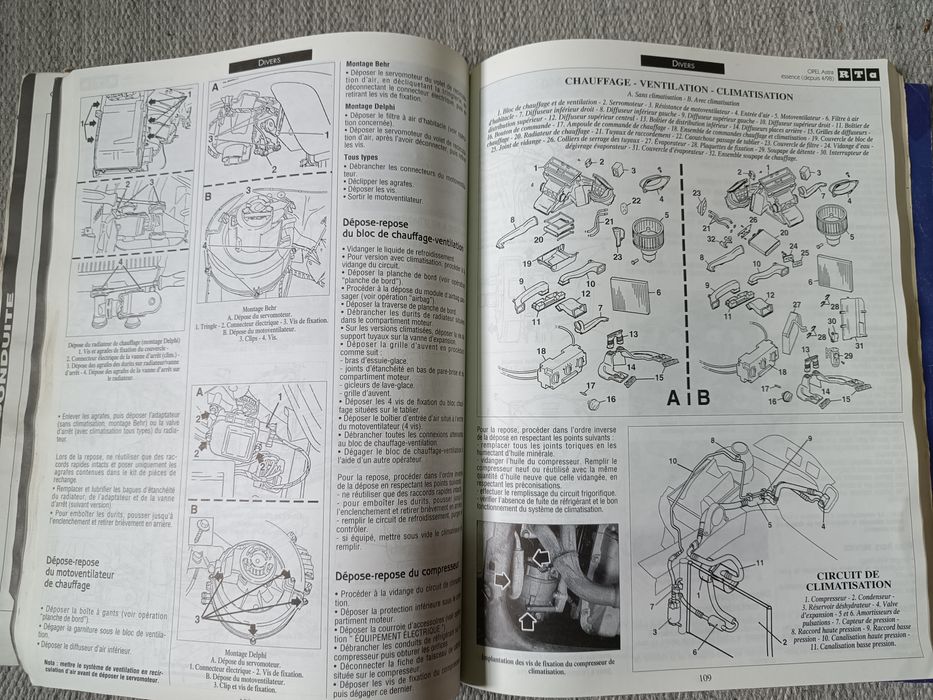 740.1 Revista técnica opel astra g essence et diesel dep. 04/98