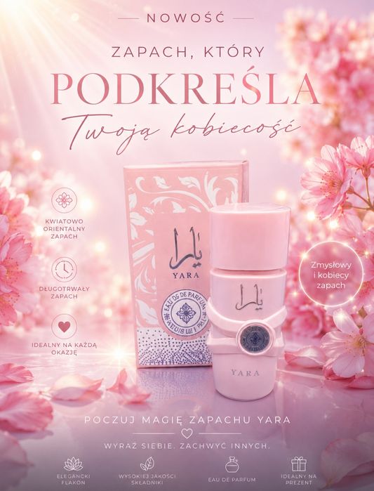 Woda perfumowana Damska Yara 50ml