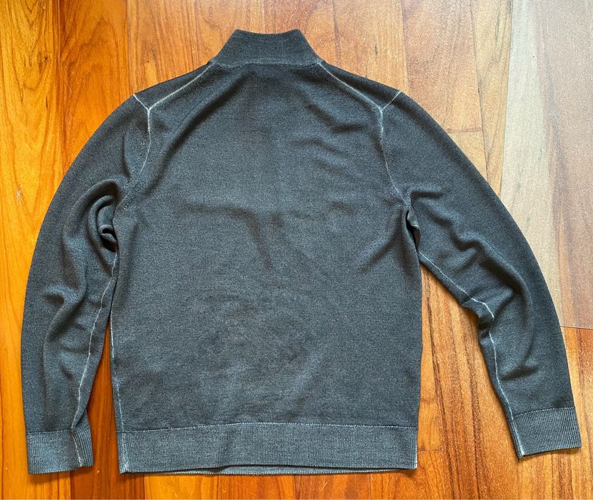 Michael Kors half-zip Extra Fine Merino Wool Sweater tamanho M
