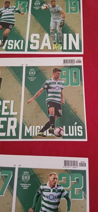 Cromos Sporting 2018/2019