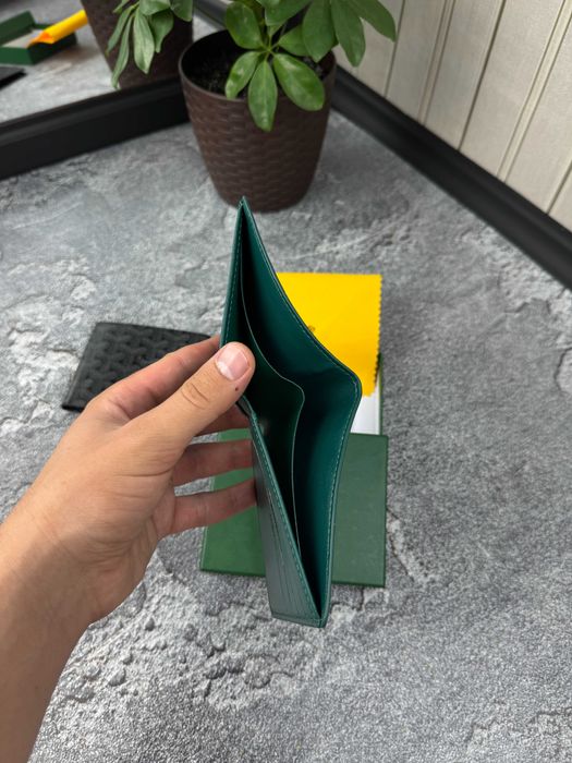 Гаманець з еко-шкіри Goyard преміум класу з подарунковим набором