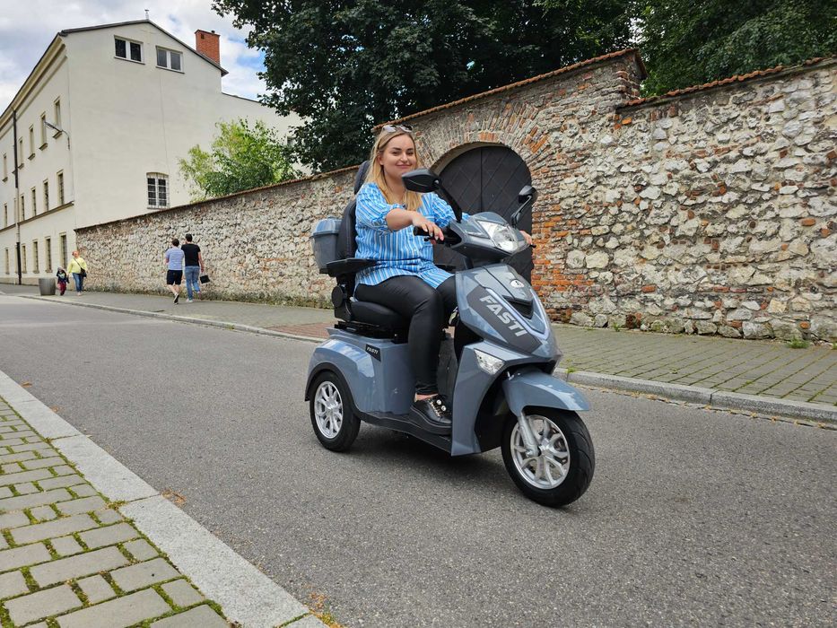 ELECTRORIDE Skuter 3kołowy FASTI 3 MAX, dofinansowanie PFRON Kraków ...