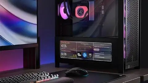 Сенсорний дисплей Corsair Xeneon Edge: 21 495 грн. - Мониторы Киев