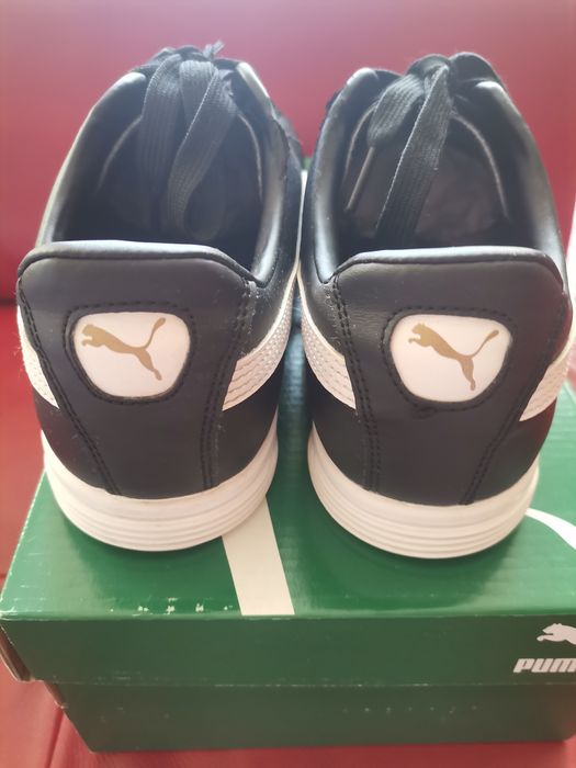 Кросівки чоловічі Puma Court Star SL , розмір 43, чорні з білим, б/у
