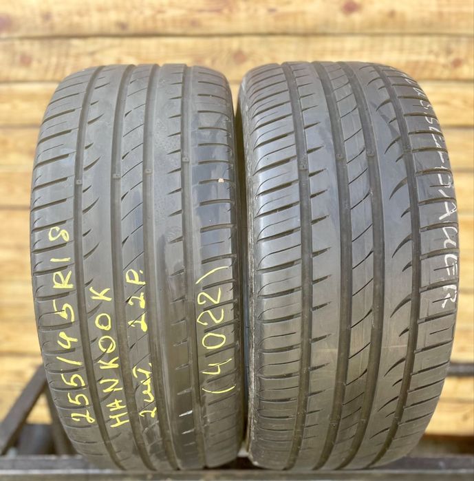 Шини 255/45 R18 літо Hankook 22рік стан ідеал