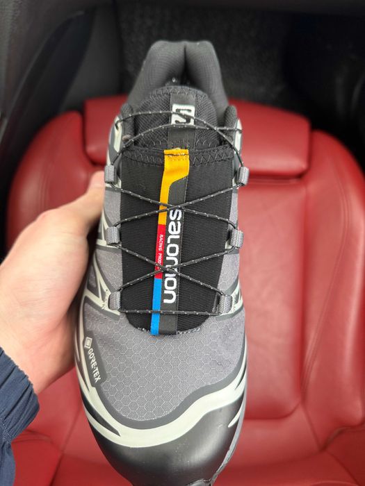 (ОПЛАТА ПІСЛЯ ОГЛЯДУ)Salomon XT-6 Gore-tex Black Grey Саломон ХТ-6