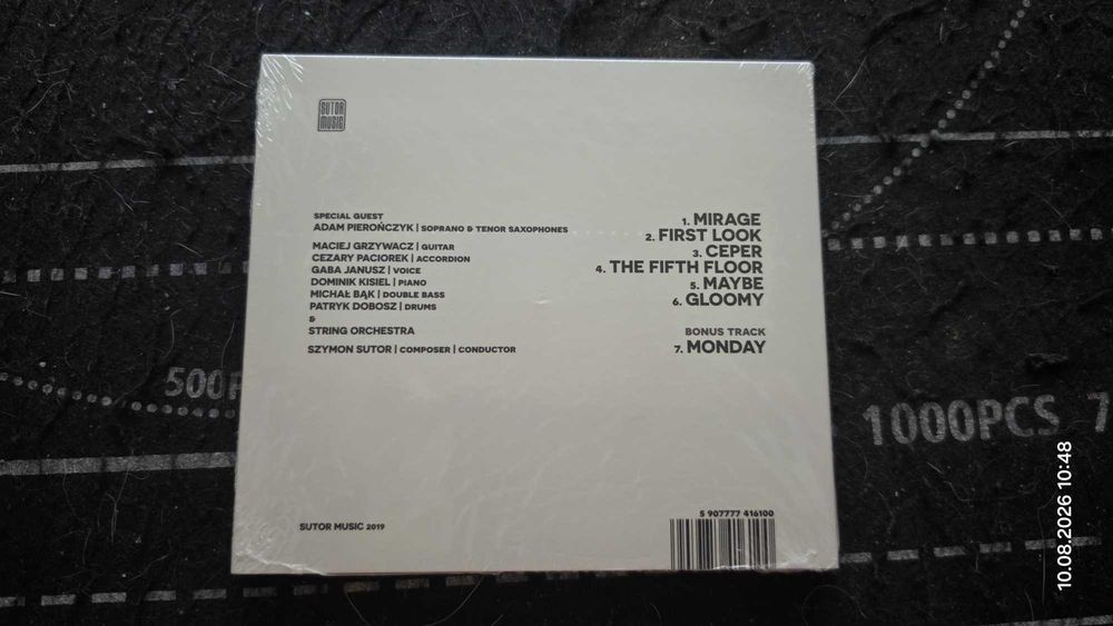 Szymon Sutor Jazz Septet & String Orchestra (CD) - nowy, stan bdb