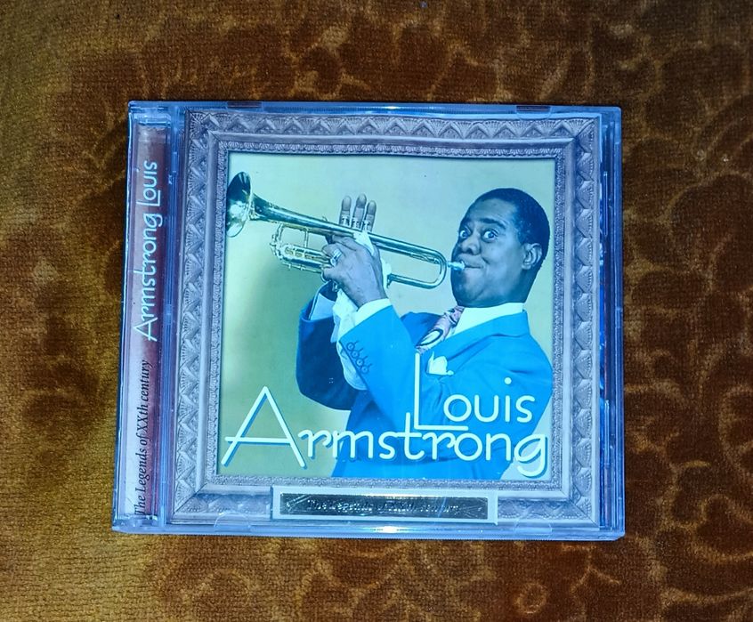 СД диски джаза, рока и  Luis Armstronga 2Cd