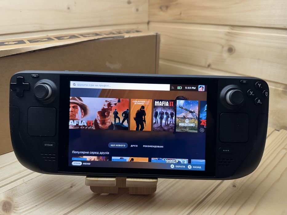 Steam Deck LCD Портативна консоль | 16-256GB / Гарантія