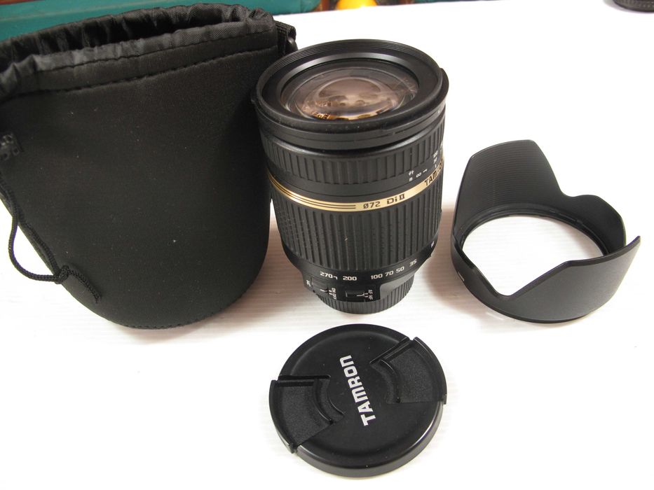 Tamron 18-270 VC (Estabilizador) quase NOVA para Nikon