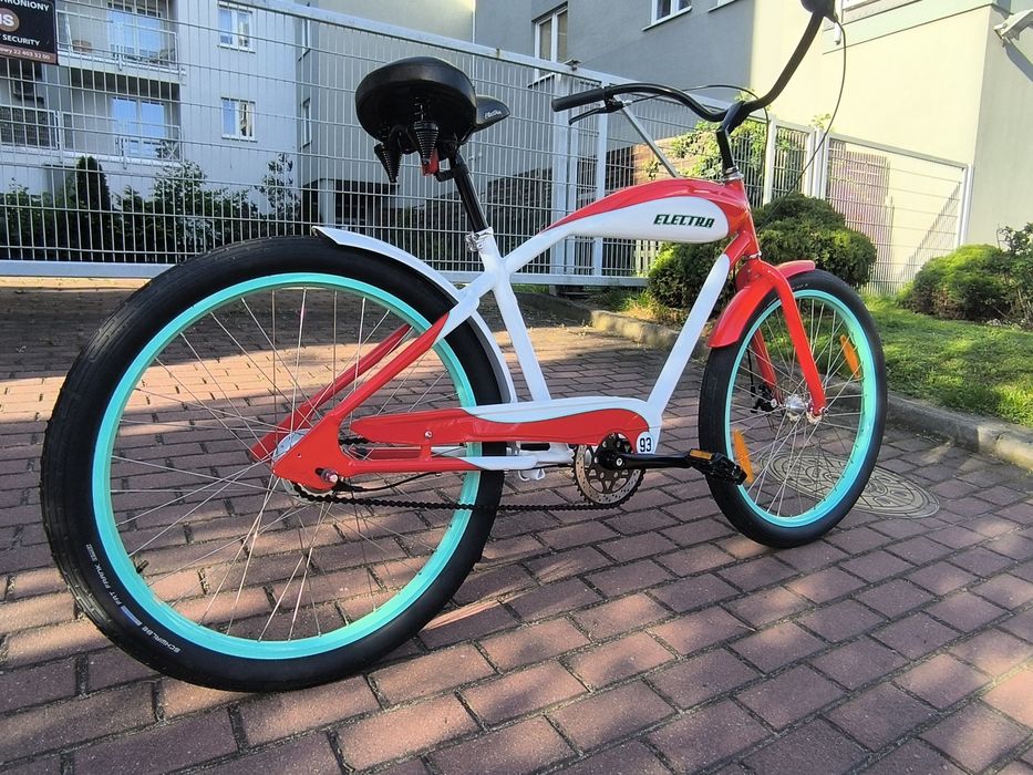 EBC NOWY Rower Electra Cruiser EBC '93 Miejski Nexus8