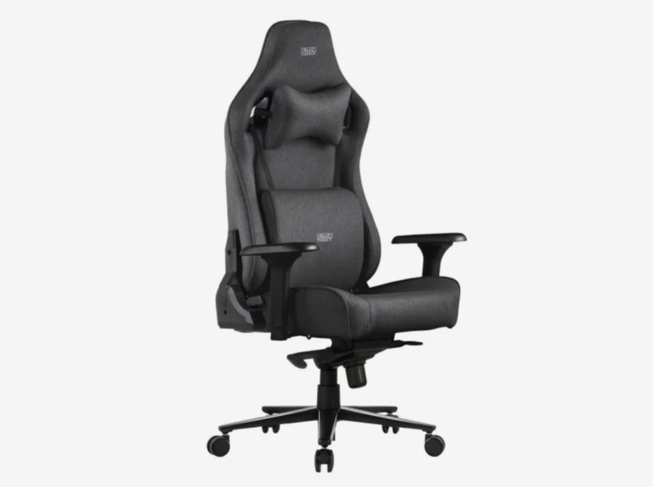 Silver Monkey X Fotel gamingowy Ararat ciemny szary 150kg