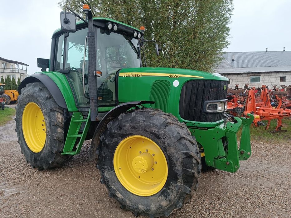 Ciagnik john deere 6820 stan bdb 7200 mtg pneumatyka 50km/h 6920