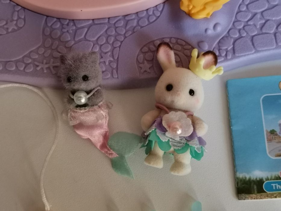 Sylvanian families  сильвания фемели мебель кроватка для кукол