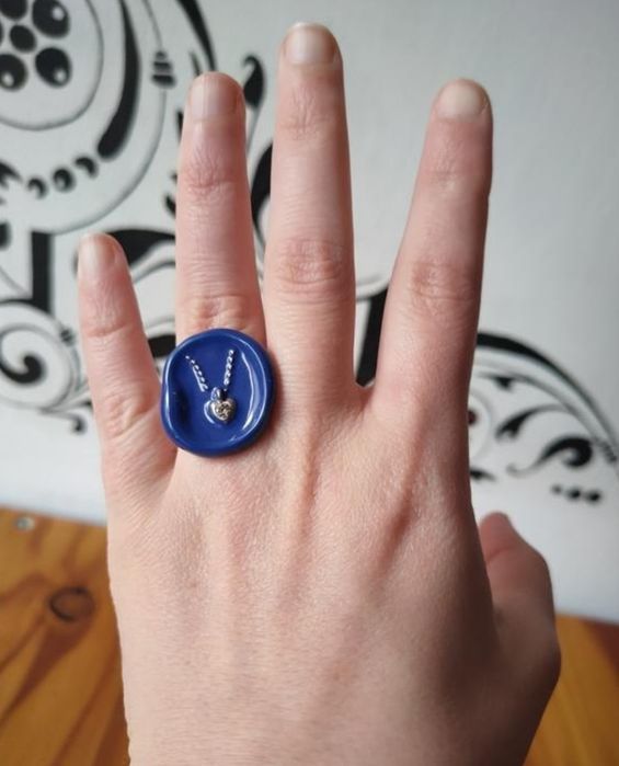 Кольцо Медальйон/ Біжутерія