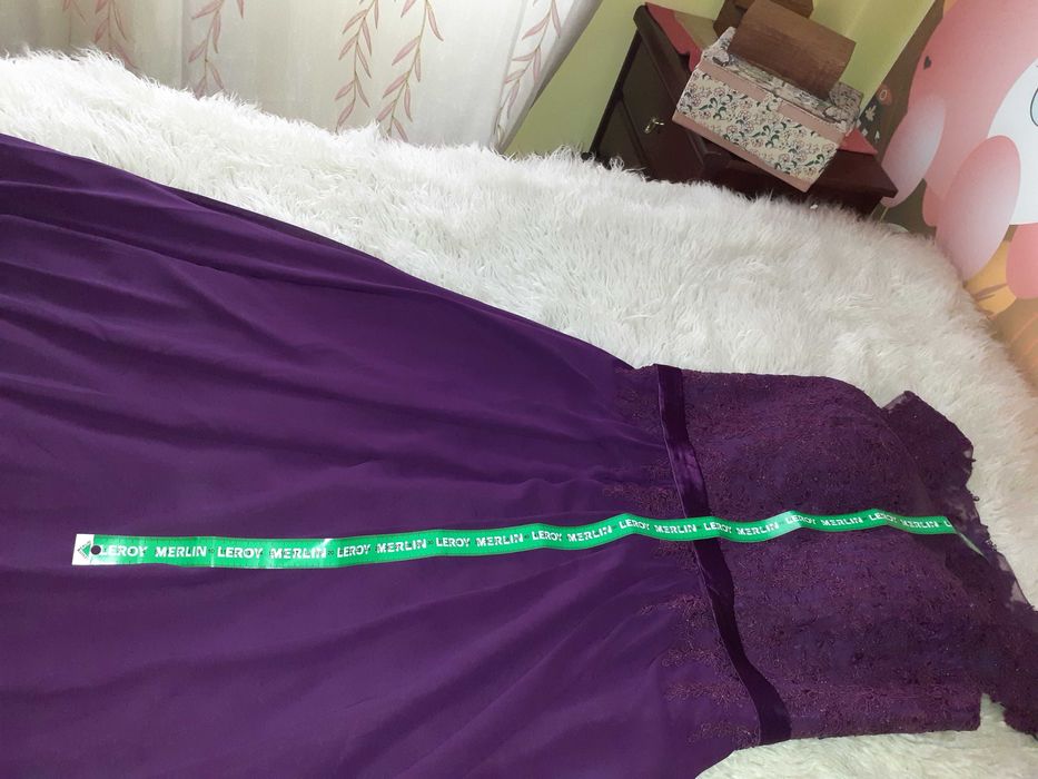 Vestido Violeta  de cerimónia